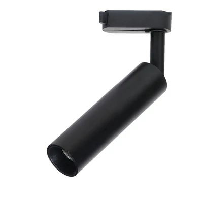V-TAC LED sínes spotlámpa állítható 7W CRI&gt;90 természetes fehér, fekete ház - SKU 354