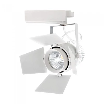 V-TAC LED sínes spotlámpa állítható 33W CRI>90 meleg fehér, fehér ház - SKU 368