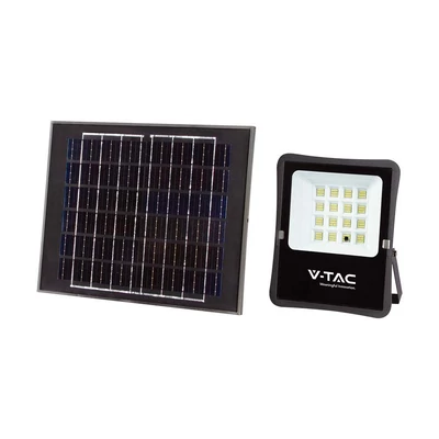 Solar LED Floodlight, 1600 Lumen, 6500K, with remote