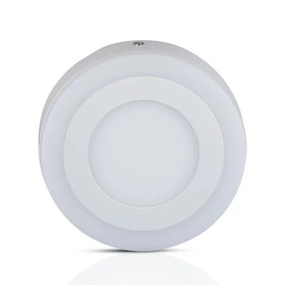 12W+3W LED Surface Panel Downlight - Round 3000K             EMC+CR80