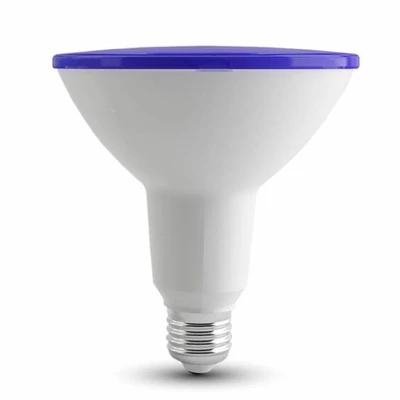 V-TAC 15W E27 kék LED égő - SKU 4420