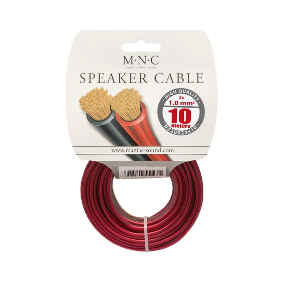 MNC kéteres vezeték, kábel 2 x 1mm, 10 méteres kiszerelés