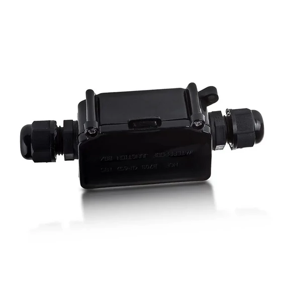 V-TAC vízálló kötődoboz IP65 védelemmel fekete - SKU 3578