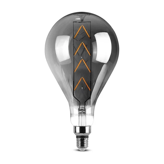V-TAC 8W füstözött E27 meleg fehér dimmelhető filament LED égő - SKU 45651