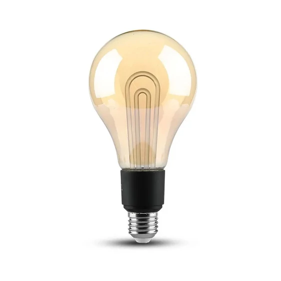 V-TAC 5W borostyán E27 meleg fehér filament LED égő - SKU 2748