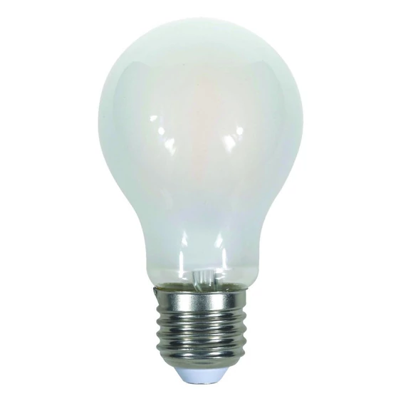 V-TAC 7W opál E27 meleg fehér filament LED égő - SKU 7181