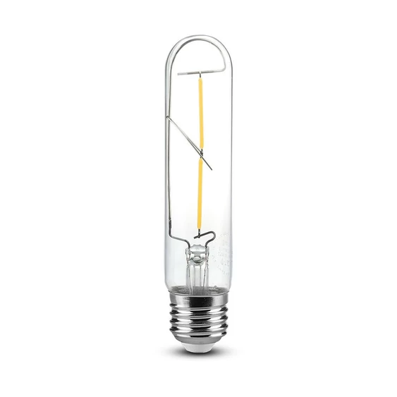 V-TAC 2W E27 meleg fehér filament LED égő - SKU 7251