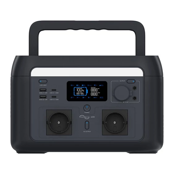 Portable power station with EU plug, 600W