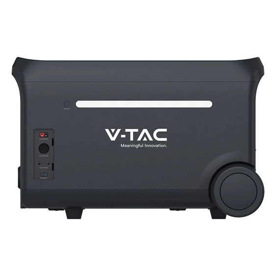 V-TAC hordozható töltőállomás 3000W, WiFis UPS napelemes töltési lehetőséggel - SKU 12709