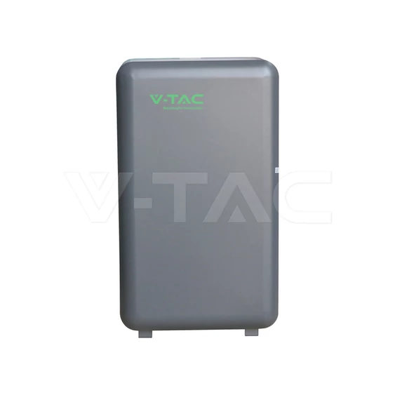 V-TAC kültéri 10.24kWh álló lítium akkumulátor, IP65, szürke - SKU 12715
