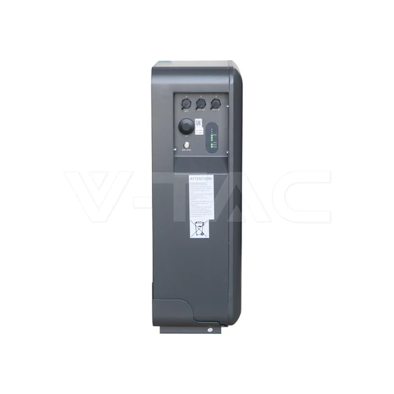 V-TAC kültéri 10.24kWh álló lítium akkumulátor, IP65, szürke - SKU 12715