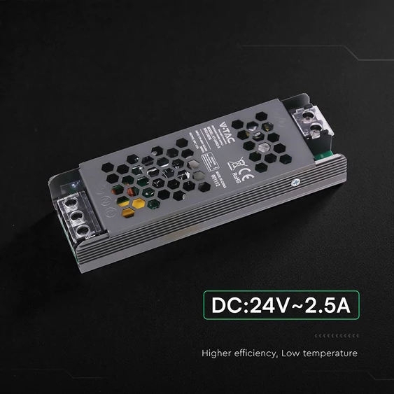 LED Power Supply 60W 24V 2.5A IP20