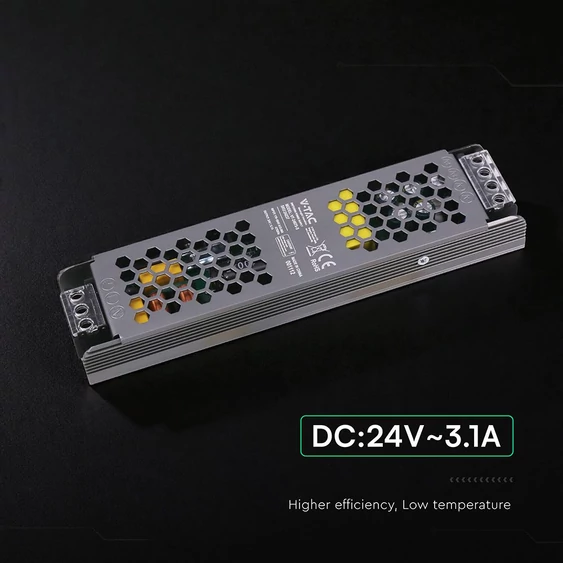 LED Power Supply 75W 24V 3.15A IP20