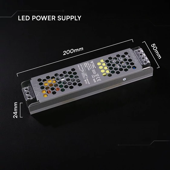 LED Power Supply 120W 12V 10A IP20