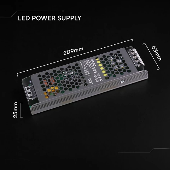 LED Power Supply 150W 12V 12.5A IP20
