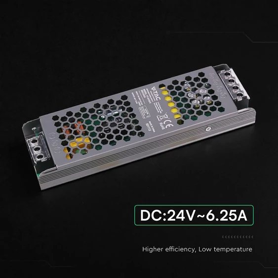 LED Power Supply 150W 24V 6.25A IP20