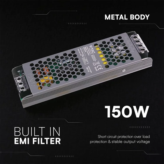 LED Power Supply 150W 24V 6.25A IP20