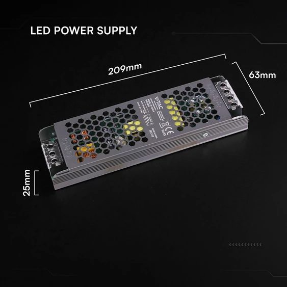 LED Power Supply 250W 12V 20.8A IP20