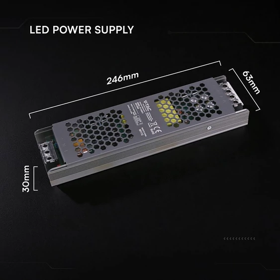 LED Power Supply 300W 12V 25A IP20