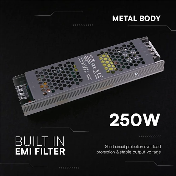 LED Power Supply 300W 12V 25A IP20