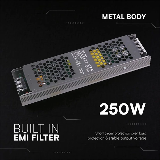 LED Power Supply 300W 24V 12.5A IP20