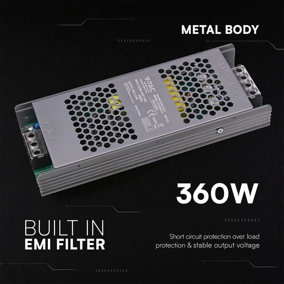 LED Power Supply 500W 24V 21A IP20