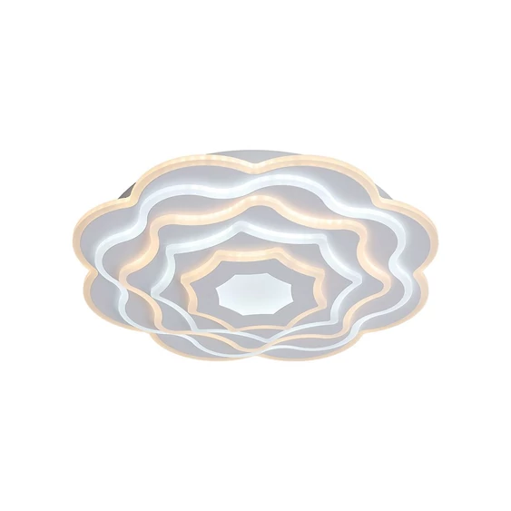 V-TAC 100W Dekoratív virágmintás mennyezeti lámpa, fényerőszabályozható, CCT - SKU 24175