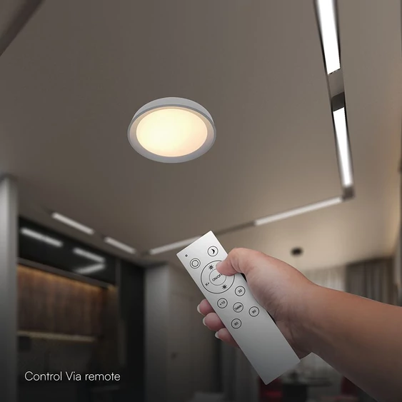 V-TAC 60W designer dóm LED lámpa, állítható színhőmérséklet, fekete, 480x58mm - SKU 24197