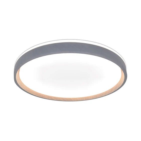 V-TAC 40W designer dóm LED lámpa, állítható színhőmérséklet, fa hatású, 391x64mm - SKU 24200