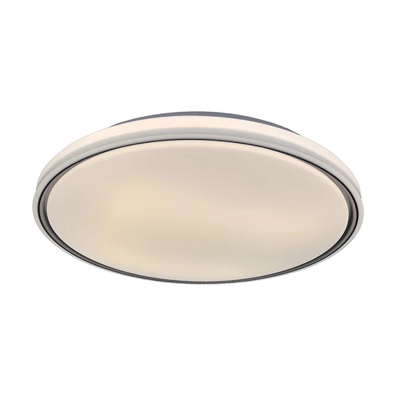 V-TAC 60W designer dóm LED lámpa, állítható színhőmérséklet, fekete gyűrű, 495x72mm - SKU 24202