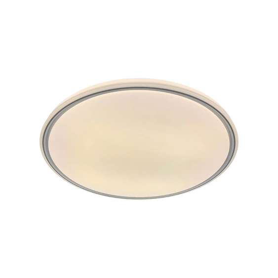 V-TAC 60W designer dóm LED lámpa, állítható színhőmérséklet, szürke gyűrű, 495x72mm - SKU 24204