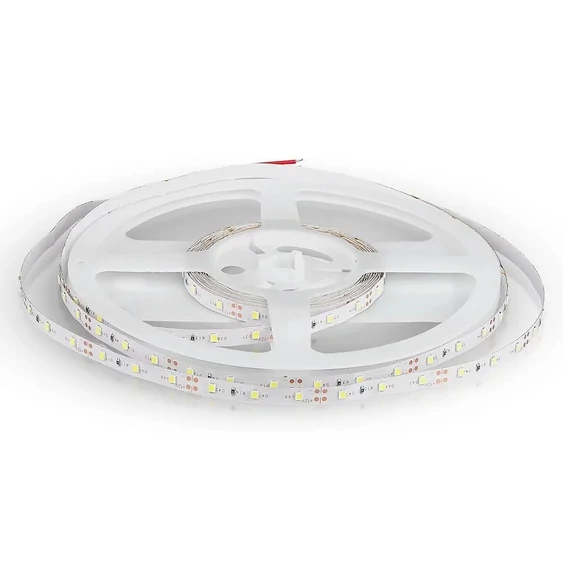 V-TAC LED szalag IP20 SMD 3528 chip 60 db/m meleg fehér - SKU 2016