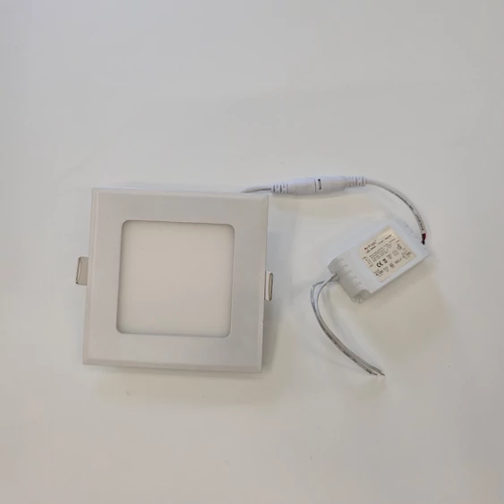 6W LED Premium Panel Downlight - Square 6400K