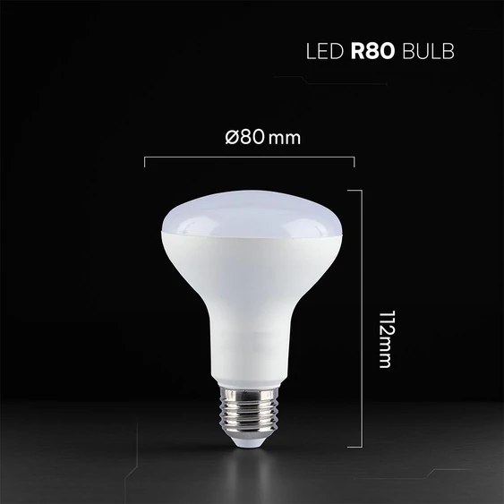 V-TAC CREE SMD R80 11W E27 természetes fehér LED égő - SKU 211366