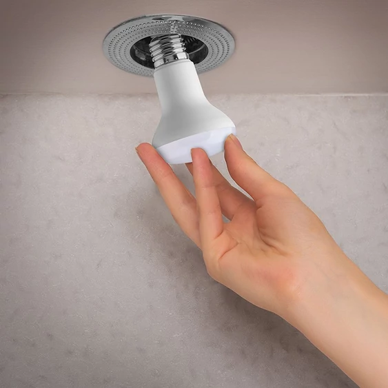 LED Bulb - SAMSUNG CHIP 8W E27 R63 Plastic 4000K