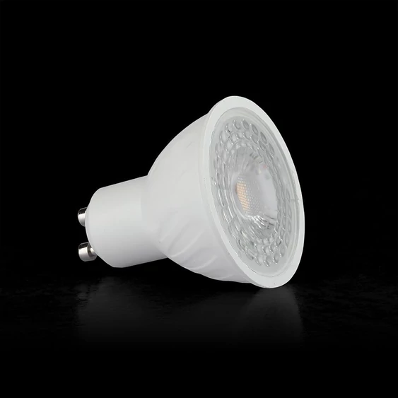 LED Spotlight SAMSUNG CHIP - GU10 6.5W  Ripple Plastic 38°D 4000K