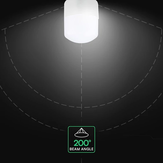 V-TAC CREE SMD 2W E14 természetes fehér ST26 LED égő - SKU 212356