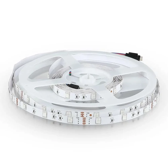 V-TAC LED szalag IP20 SMD 5050 chip 30 db/m RGB - SKU 2124