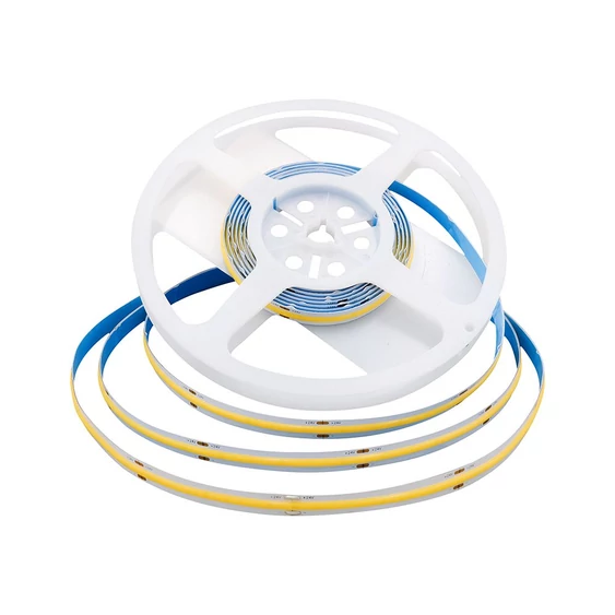 V-TAC DC24V COB LED szalag IP20, 432 db/m hideg fehér, 100 Lm/W - SKU 212669