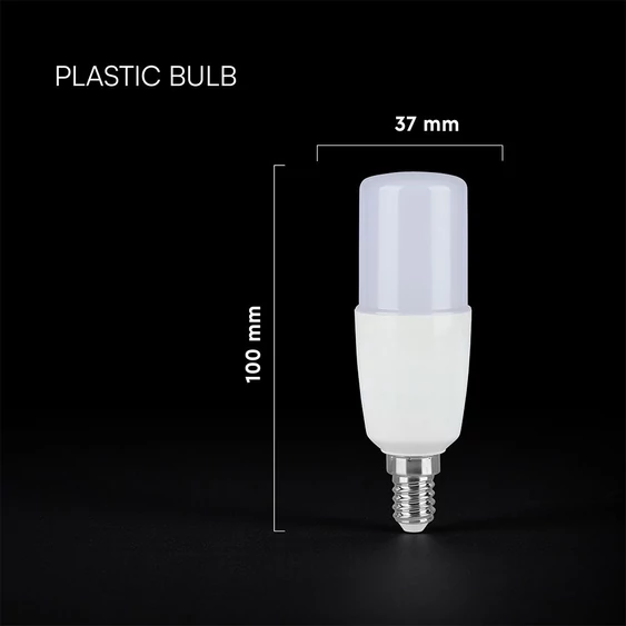 V-TAC CREE SMD 7.5W E14 meleg fehér T37 LED égő - SKU 21267-6