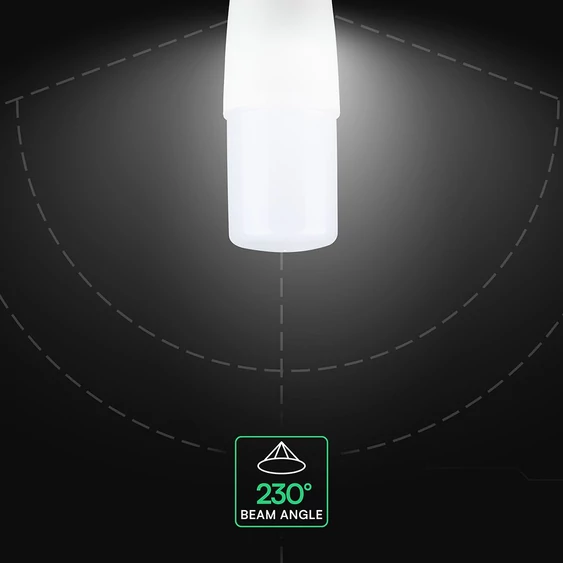 V-TAC CREE SMD 7.5W E14 meleg fehér T37 LED égő - SKU 21267-6