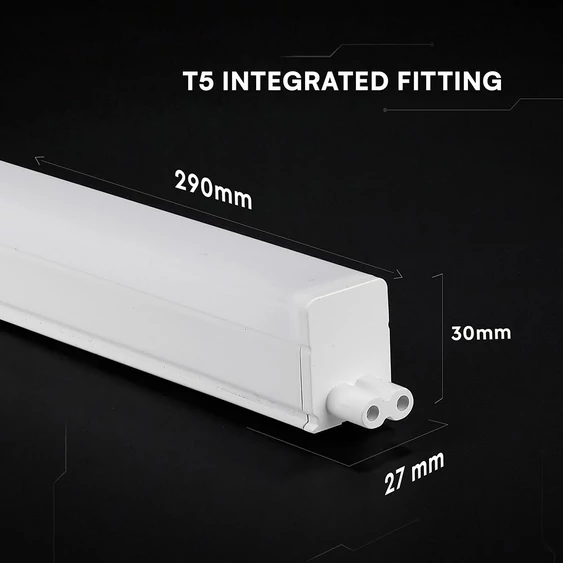 VT-035 4W T5 LED INTEGRATED BATTEN FITTING(LINKABLE) 30CM SAMSUNG CHIP 3000K