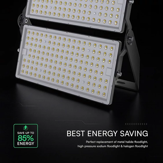 V-TAC CREE SMD SHP 500W LED reflektor, 135 Lm/W, 1 méter kábel, természetes fehér - SKU 230896