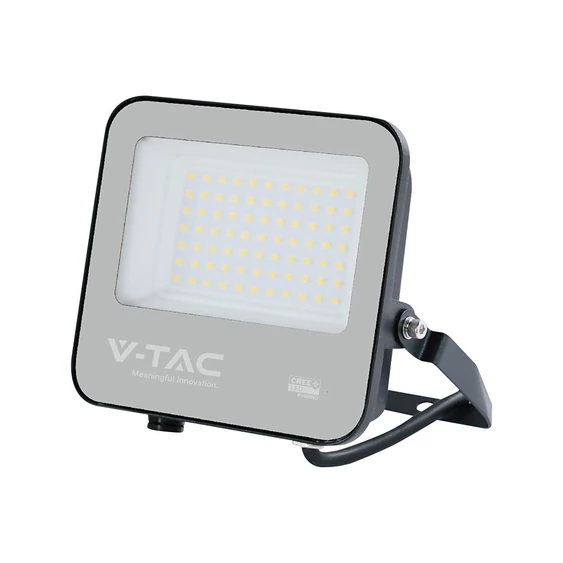 V-TAC CREE SMD D-széria LED reflektor 50W hideg fehér 115 Lm/W, fekete ház - SKU 232176