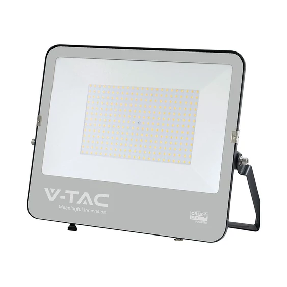 V-TAC CREE SMD D-széria LED reflektor 200W hideg fehér 115 Lm/W, fekete ház - SKU 232216