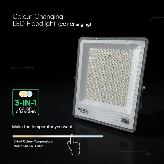 V-TAC CREE SMD LED reflektor 100W, állítható színhőmérséklettel - SKU 240716