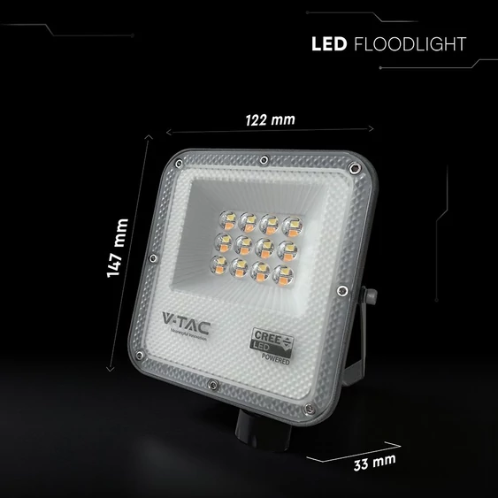 V-TAC CREE SMD LED reflektor 10W, állítható színhőmérséklettel - SKU 240726