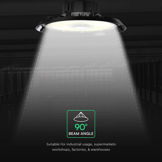 V-TAC CREE SMD csarnokvilágító lámpa, 200W, 135 Lm/W, hideg fehér - SKU 240786