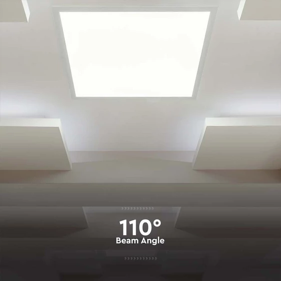 V-TAC süllyeszthető Slim Back-Lit LED panel hideg fehér 40W 60 x 60cm, 120 Lm/W - SKU 24142
