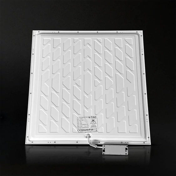 V-TAC süllyeszthető Slim Back-Lit LED panel hideg fehér 40W 60 x 60cm, 120 Lm/W - SKU 24142